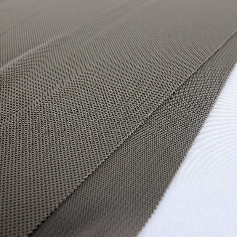 Polyester Sporty Texture knit fabric in anti-bacterail finish for sportswear