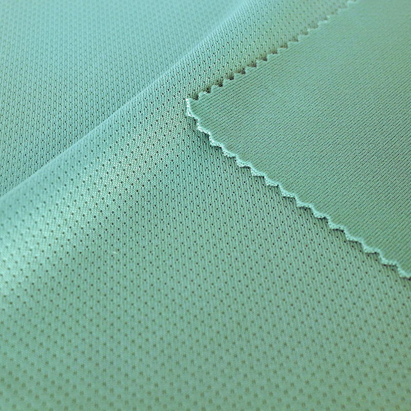 Sportswear Eco-friendly GRS Certified Factory  RPET Recycled double pique knitting Fabric