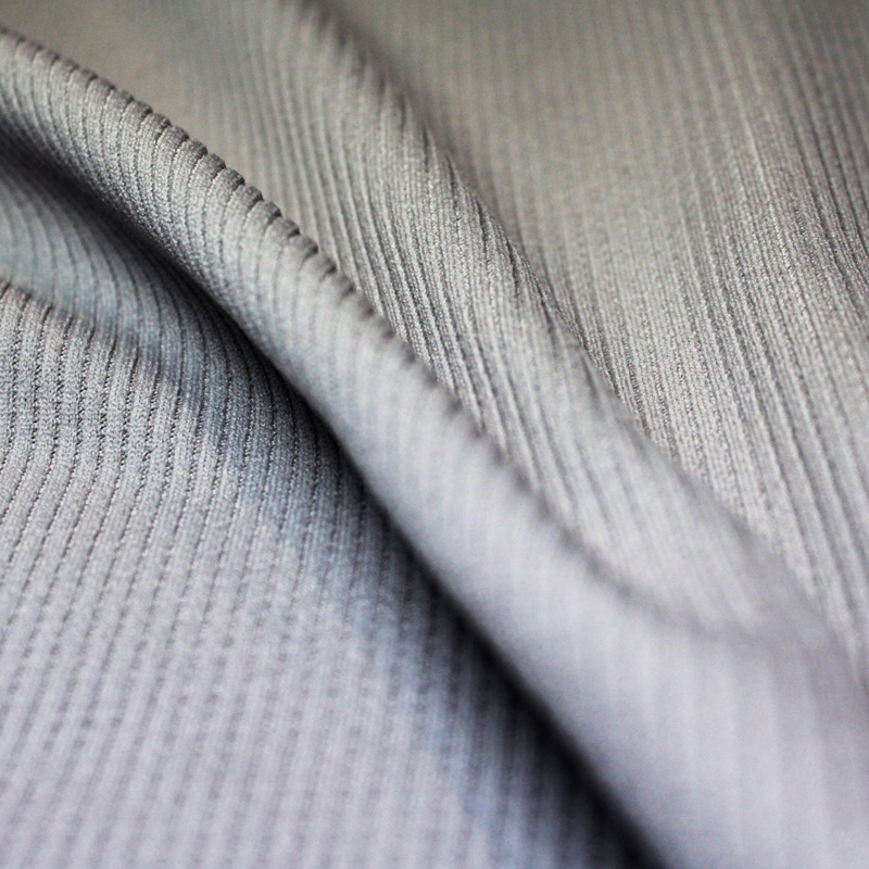 100% Recycle Polyester Double Knit Sustainable Textile Fabric GRS 